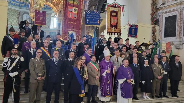 Ascoli Piceno, celebrato in Duomo il Precetto Pasquale Interforze: ''Salvaguardare la Patria e difendere le comunità''