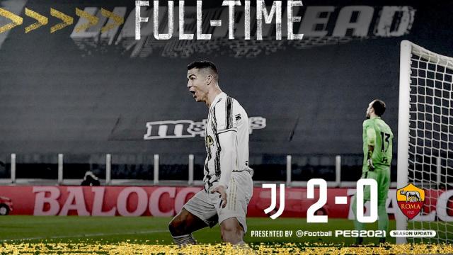 Juventus-Roma 2-0, highlights