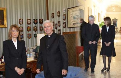 Ascoli Piceno, il nuovo Vescovo incontra il Prefetto e Celani