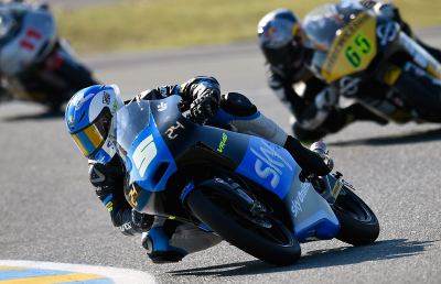 Romano Fenati, sesto tempo a Le Mans nelle prove libere