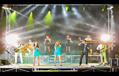 Ascoli Piceno, spettacolo degli Exentia live band