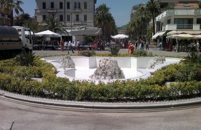 San Benedetto, la fontana della rotonda riconsegnata alla città