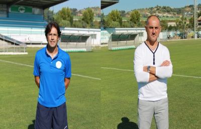 Calcio, il Grottammare conferma Luigi Zaini e Sebastiano Vecchiola