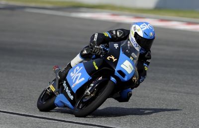 Montmelò, Fenati col quarto tempo dopo le prime sessioni di libere