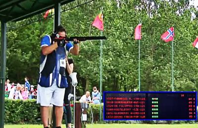 Fabbrizi ancora a segno, medaglia d'argento ai Campionati Europei