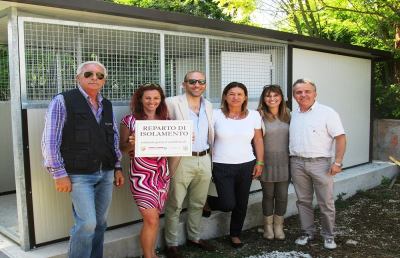 Canile comunale, inaugurato un box di isolamento per cani in degenza