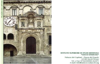 Bando di Concorso del ‏Premio Internazionale Ascoli Piceno 2014