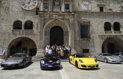 Le splendide vetture del Porsche Club del Lazio ad Ascoli Piceno