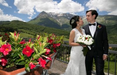 Celebri artisti viennesi scelgono i Sibillini per sposarsi