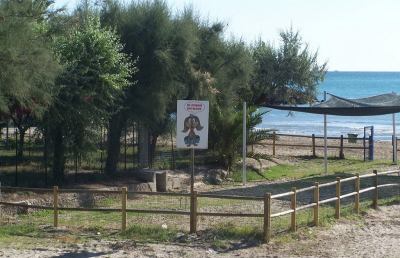 San Benedetto, sistemato il parco bau alla foce dell’Albula