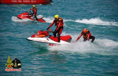 Grottammare, “Presidio per Soccorso Acquatico” dei Vigili del Fuoco