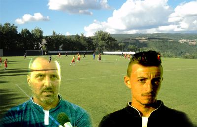 Ascoli Calcio, Petrone e Giovannini fanno il punto da Cascia