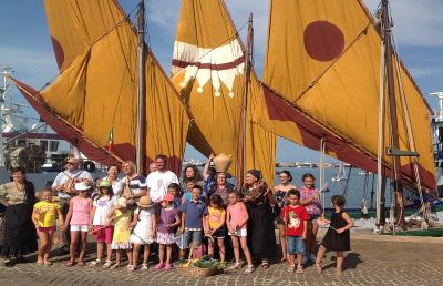 Barche storiche di Cesenatico, visitate da mile persone in tre giorni