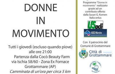 Appuntamento agostano con “Donne in movimento”