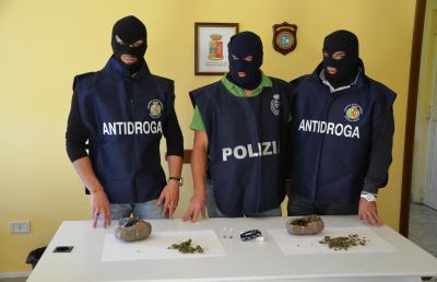 Questura Ascoli, arrestati 10 corrieri di droga tra Giugno e Luglio