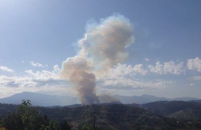 Ascoli Piceno, incredibile e spaventoso scontro tra aerei militari