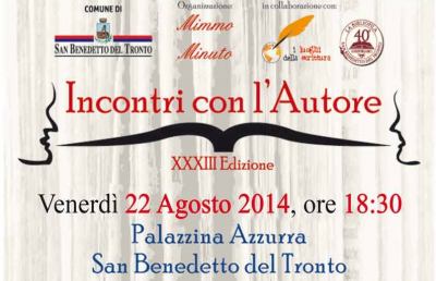 San Benedetto, “Incontri con l'Autore” con Guccini e La Porta