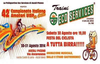 Ciclismo, 42° Campionato Italiano Amatori UISP a Castel di Lama