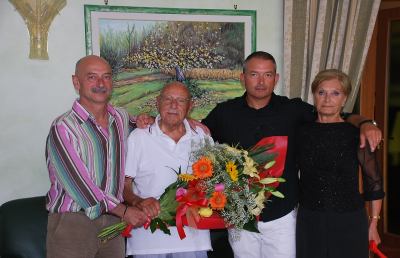 San Benedetto, Umberto Pallotta taglia il traguardo dei 100 anni