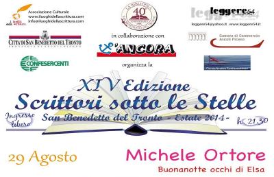 Incontri con l’autore, si presenta il libro di Michele Ortore
