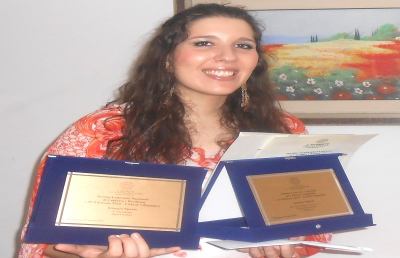 Giorgia Spurio al Premio Letterario Nazionale di Calabria e Basilicata