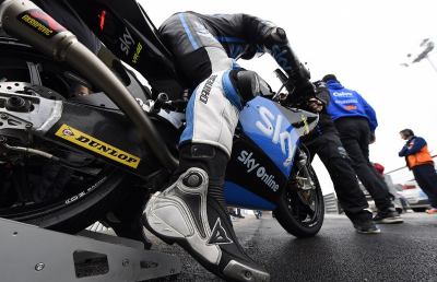 Misano, Fenati deve fare i conti con la pioggia nelle prime libere