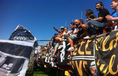 Tuttocuoio-Ascoli, Bellini e Alvini applaudono i tifosi bianconeri 