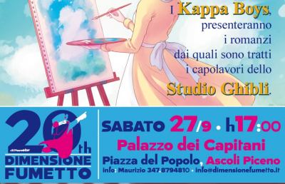 Ascoli, Daw e Kappa Boys ospiti di “Dimensione Fumetto”