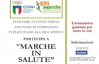 “Marche in Salute” fa tappa ad Ascoli Domenica 28 Settembre