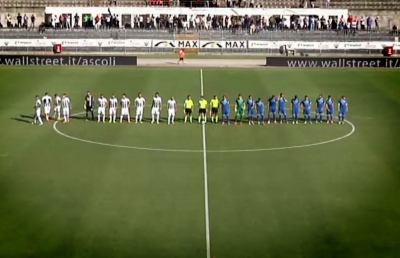Ascoli-Prato 1-1, highlights