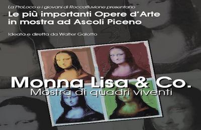 MonnaLisa & Co, mostra di quadri viventi al chiostro di S. Francesco  
