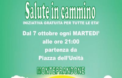 “Salute in Cammino”, riscontri da Ministero Politiche Sociali