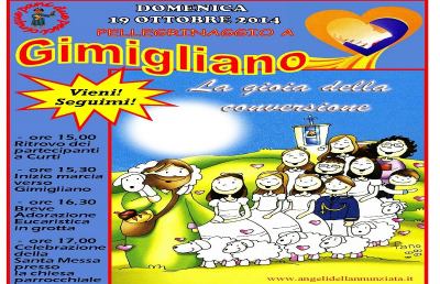 Angeli dell'Annunziata: pellegrinaggio a Gimigliano