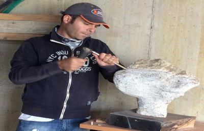Spaccapaniccia, lo scultore della luce e il movimento percezionista