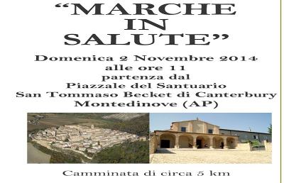 Montedinove, continua l'iniziativa “Marche in Salute”
