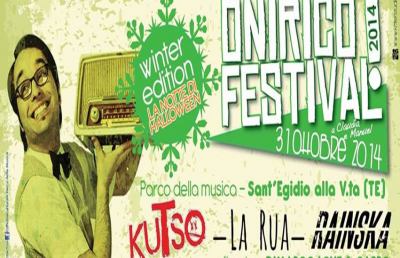 Onirico Festival Invernale, tre grandi band sul palco 