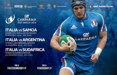 Rugby, Nazionale italiana in ritiro a San Benedetto del Tronto