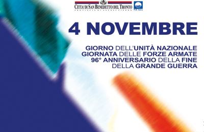San Benedetto: 4 Novembre Giornata delle Forze Armate