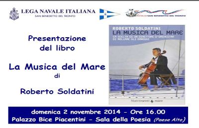 San Benedetto, si presenta il libro “La musica del mare” di Soldini
