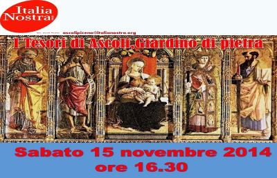 Italia Nostra, visita al Polittico di Carlo Crivelli