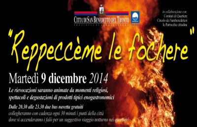 San Benedetto del Tronto, torna “Reppeccème le fòchere” 