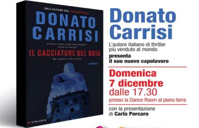 Donato Carrisi presenta ad Ascoli il suo ultimo romanzo