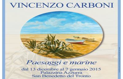 Palazzina Azzurra, i paesaggi e le marine di Vincenzo Carboni