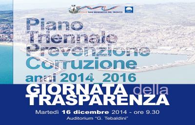 San Benedetto del Tronto: giornata della trasparenza