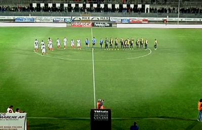 Ascoli-Santarcangelo 2-0, highlights