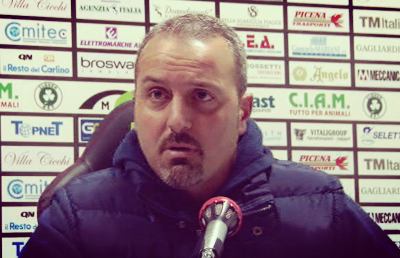 Ascoli-Santarcangelo, le voci di Petrone e Fraschetti post gara