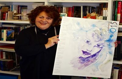 La donna del Mare, il calendario 2015 di Matilde Menicozzi
