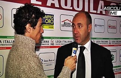 L'Aquila-Ascoli, Giancarli: “Per i rossoblù la gara più importante”