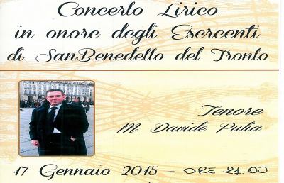 Teatro Concordia, concerto in onore degli esercenti sambenedettesi 