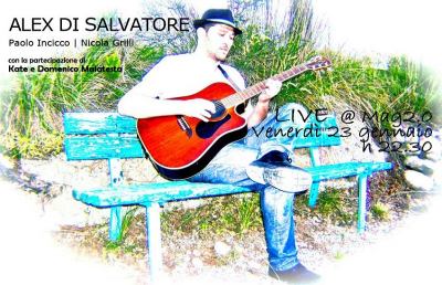 San Benedetto, esibizione live di Alex Di Salvatore